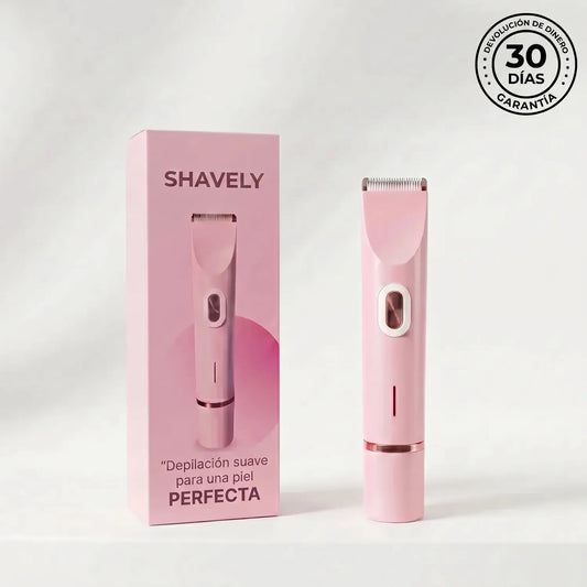 Shavely® - Rasuradora femenina sin cortes ni irritación
