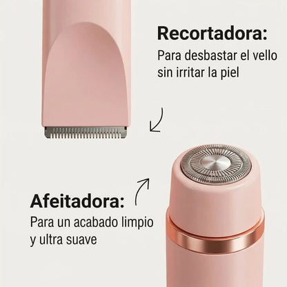 Shavely® - Rasuradora femenina sin cortes ni irritación